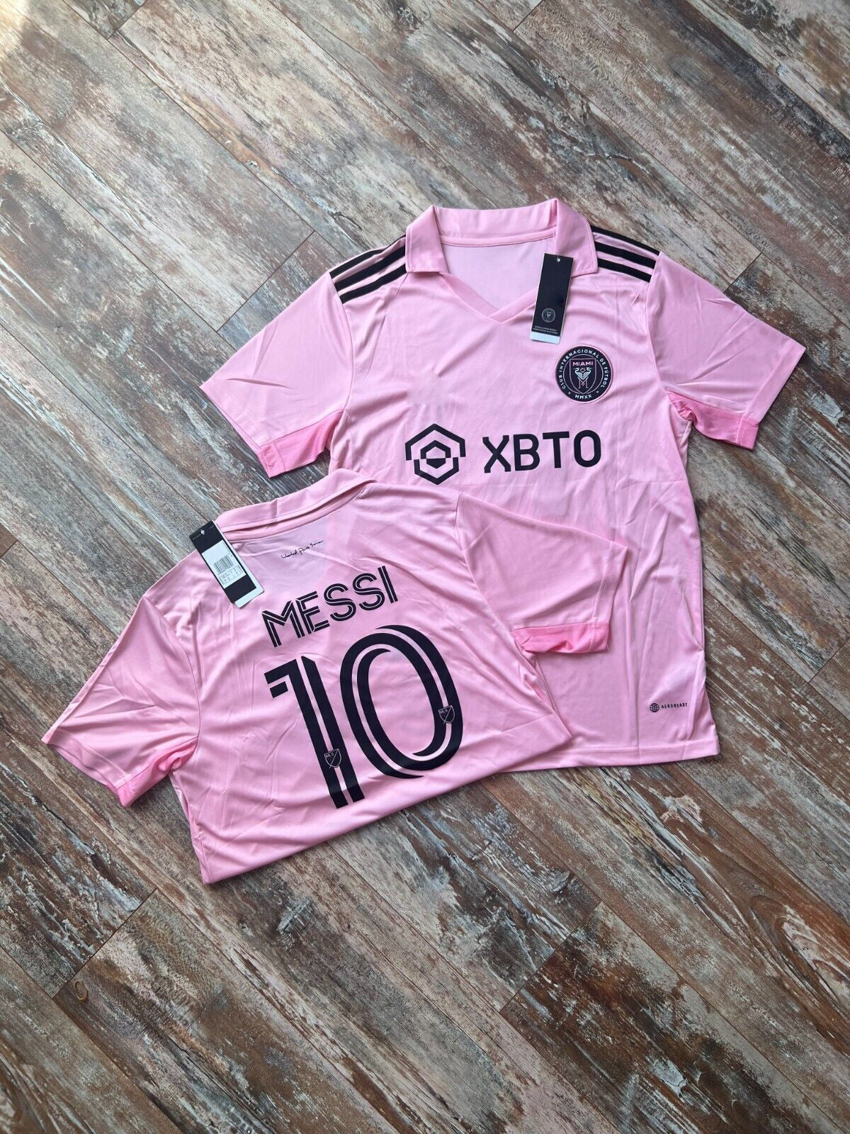 Kids / Adult 2023-2024 - Messi Miami FC International Football Club Jersey Home Pink