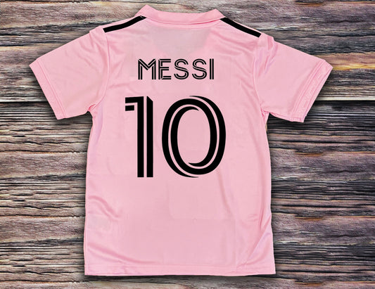 Kids / Adult 2023-2024 - Messi Miami FC International Football Club Jersey Home Pink