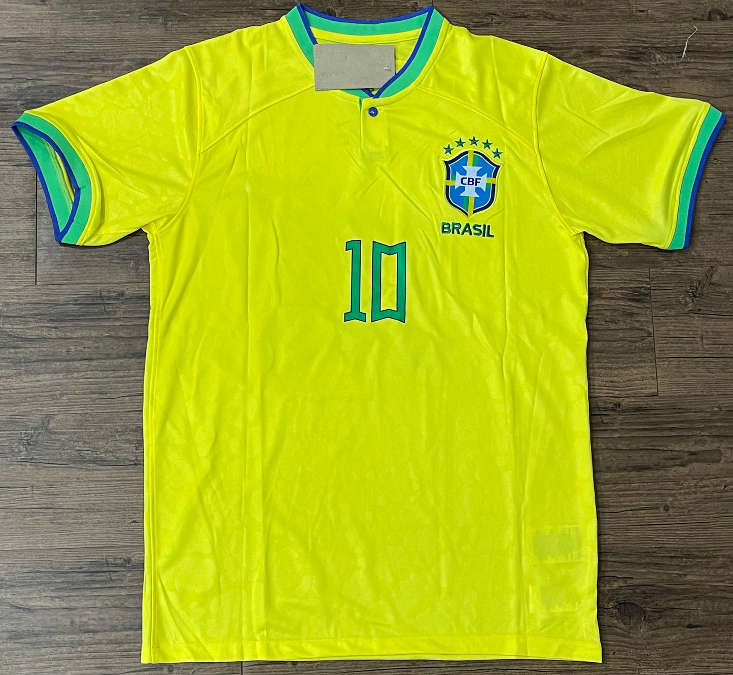 2023-2024 Neymar Jr. #10 Brazil Home Jersey