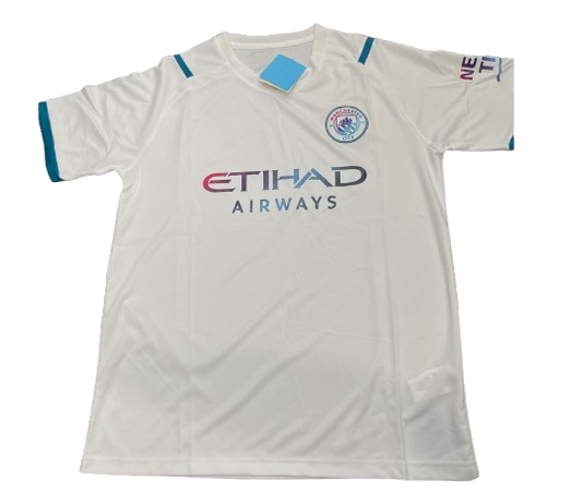 2021-2022 Manchester City Away Soccer Jersey Adult