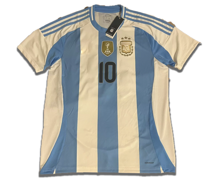 Kids Uniform Messi #10 Argentina Home Jersey 2022