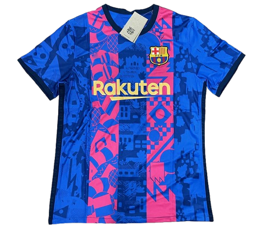 2021-2022  Barcelona FC Third Soccer Jersey Adult