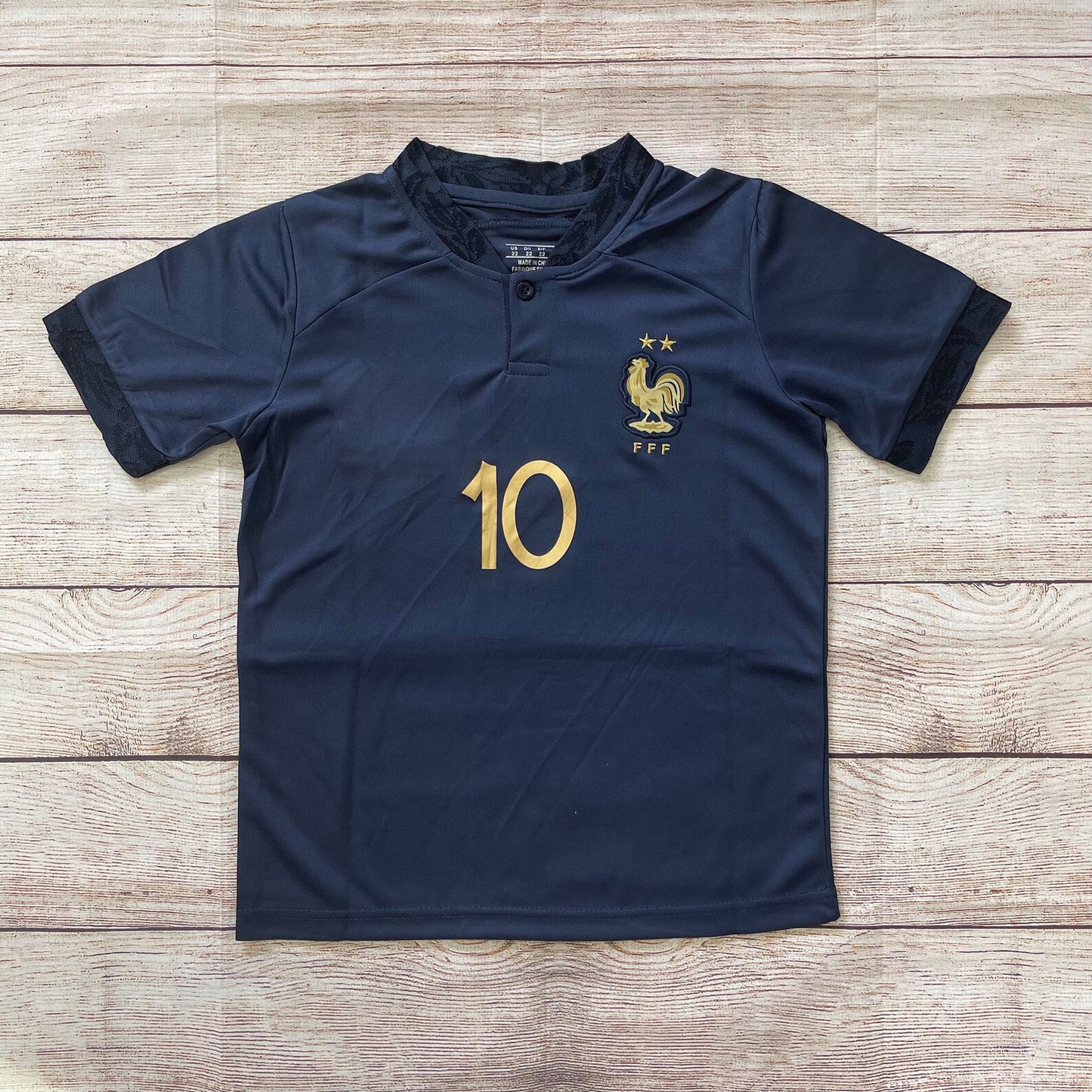 2023-2023 France Mbappe #10 Home Soccer Jersey Adult