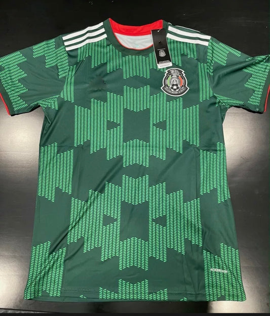 2021-2022 Mexico National Soccer Jersey Green Adult