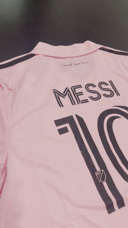 Kids / Adult 2023-2024 - Messi Miami FC International Football Club Jersey Home Pink